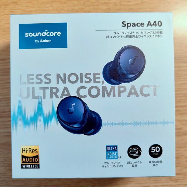 Soundcore Anker Space A40 アンカー ワイヤレスイヤホン