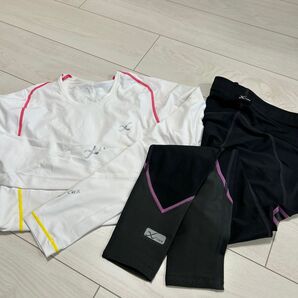 ワコール/X CWーX/レディース/2点セット/上下/どちらもLサイズ/トレーニングインナーウェア