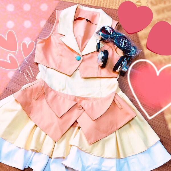 ボカロ GUMI コスプレ衣装+ウィッグ セット