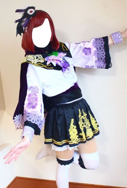 戦国無双3 ガラシャ コスプレ 衣装+ウィッグ セット