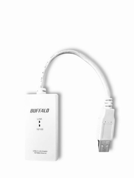 BUFFALO 有線LANアダプター LUA3-U2-ATX 10/100M USB2.0 【任天堂Switch動作確認済み】