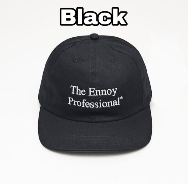 The Ennoy Professional キャップ ブラック