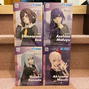 プロセカ フィギュア 暁山瑞希 朝比奈まふゆ 東雲絵名 宵崎 奏 4種セット