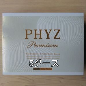 PHYZ Premium ゴルフボール 5ダース 60個 ゴールドパール 未使用