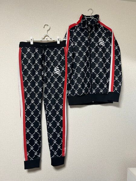 シナーズ アタイア/Sinnersか Attire トレーニングウェア ジャージ セットアップ L 上下セット
