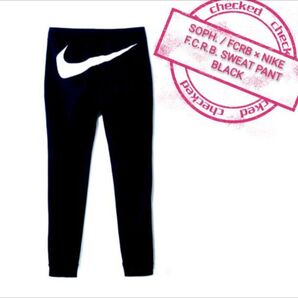 【Sサイズ】 FCRB × NIKE バックビッグスウォッシュ スウェットパンツ