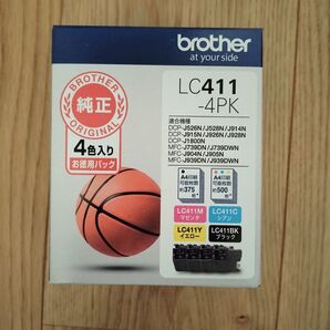 brother 純正インクカートリッジ LC411-4PK 4色パック