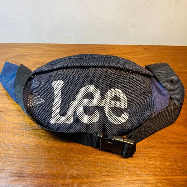 Lee ボディバッグ ウエストポーチ ネイビー