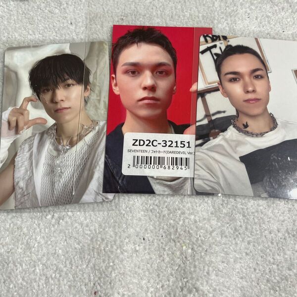 SEVENTEEN バーノン ユニバ特典、new myselfトレカ happy burstday