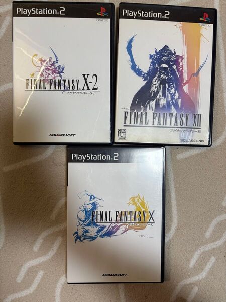 FINAL FANTASY X/X-2/XII 3本セット