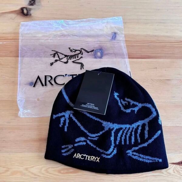 【新品】【アークテリクス】【オシャレ】ARC'TERYX ビーニー ニット帽 ブラック ビーニーキャップ ニット 男女兼用