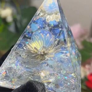 オルゴナイト 開運 エネルギー 浄化 癒し ピラミッド 幸運 恋愛運 健康 ピラミッド 風水 オブジェ 置物 インテリア 玄関