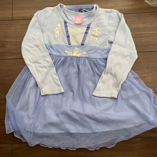 チュニック ワンピース アナ雪 エルサ 中古 baby doll ベビードール 女の子