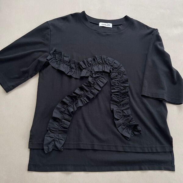 HeRIN.CYE Tシャツ カットソー 半袖 ブラック