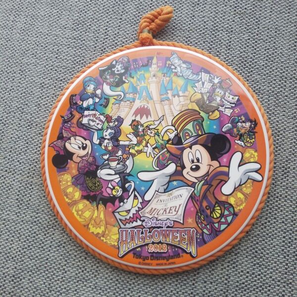 東京ディズニーランド ハロウィン2012 壁掛け飾り ミッキーマウス