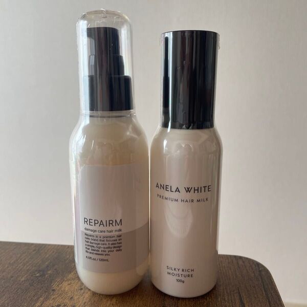 【新品まとめ売り】アネラホワイト & REPAIRM ヘアミルク 洗い流さないトリートメント ミルク ヘアケア ダメージ補修
