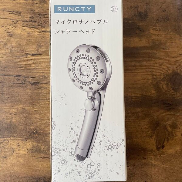 新品 マイクロナノバブル シャワーヘッド 手元止水 止水ボタン ミストシャワー RUNCTY 高洗浄力 毛穴ケア ヘアケア