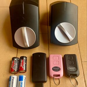 SADIOT LOCK サディオロック スマートロック 2台セット リモコンキー2つ USBハブセット