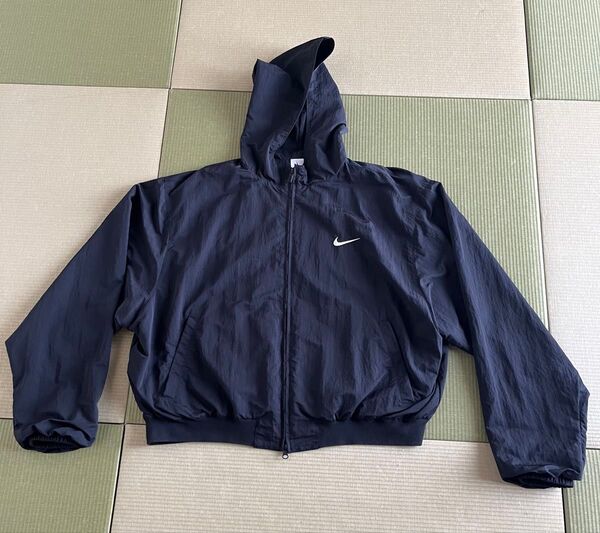 fear of god nike hooded bomber jacket M
