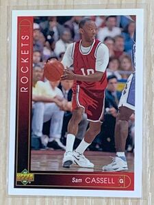 NBA Trading Card Sam Cassell Upper Deck Rookie Card 93-94 サムキャセール ルーキーカード Rockets 90年代 画像転載禁止