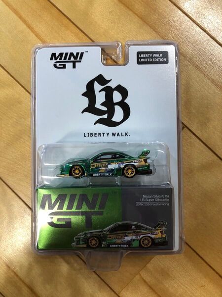 MINIGT LBWK限定 スーパーシルエット ニッサンシルビアS15 リバティーウォーク 2024 Fausto Racing
