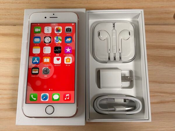 【新品同様】 Apple iPhone6s 16GB ローズ