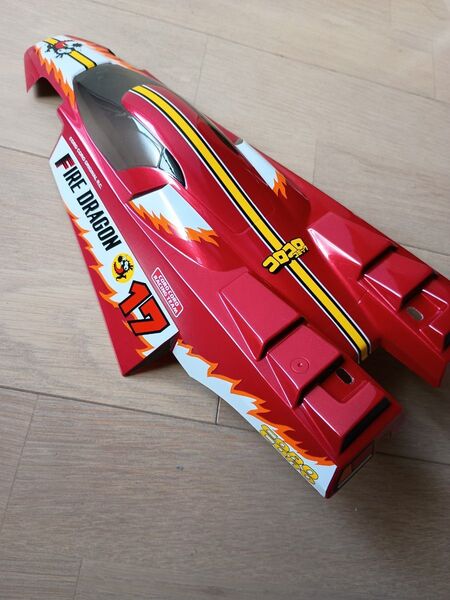 タミヤ 1/10 ファイヤードラゴン ボディ ラジコン 完成品 メタリック仕様