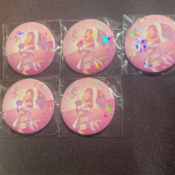 おジャ魔女どれみ 瀬川おんぷ 缶バッジ おジャ魔女どれみドッカーン キラっと ホログラム ホロ CANバッジ おんぷ