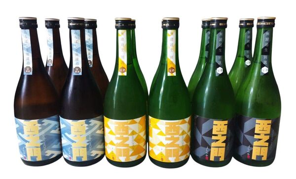 西之門 純米大吟醸 720ml 日本酒 12本セット