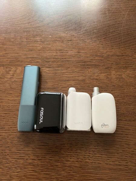 ☆IQOS・プルームテックプラスwith・プルームテック with2・Fasoul4台セット☆