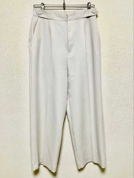 index オフホワイト ワイドパンツ