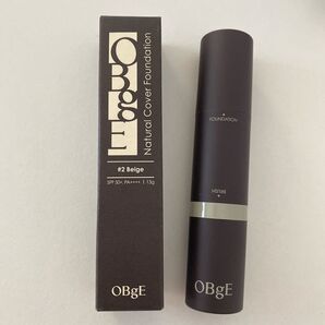OBGE オブジェ ナチュラルカバーファンデーション 2 Beige ベージュ