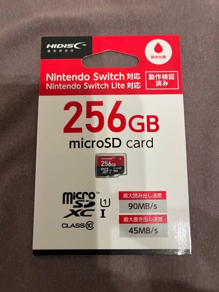 HIDISK Nintendo Switch 対応 microSD 256GB