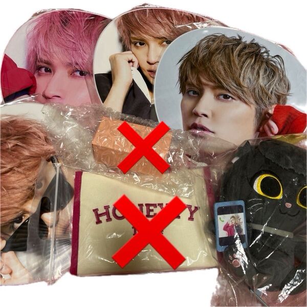 手越祐也 うちわ 4枚 てごにゃん セット