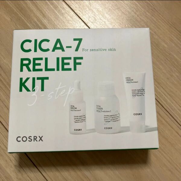 COSRX ピュアフィット シカ トライアルセット(トナー30ml+美容液10ml+クリーム15ml)
