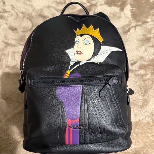 COACH ヴィランズ コラボ ディズニー 白雪姫 リュックサック