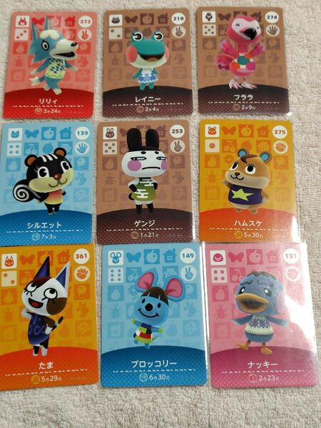 どうぶつの森amiiboカード住民セット③