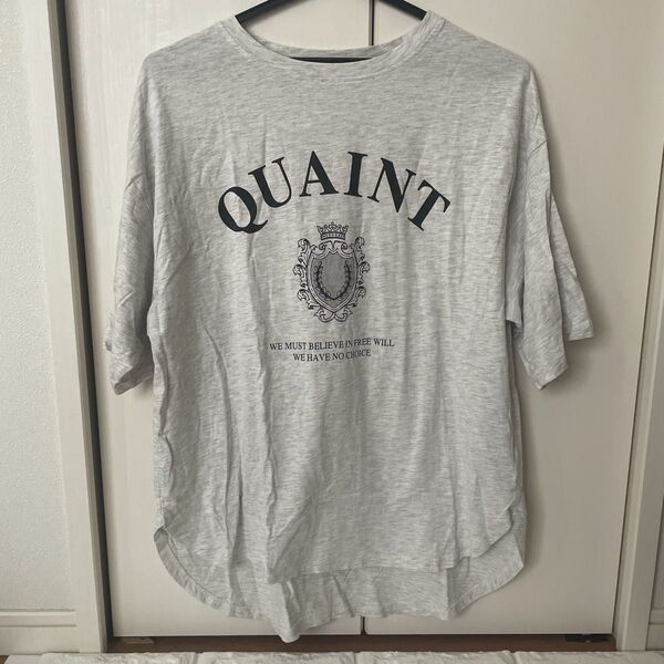 Tシャツ 古着風 グレー アメカジ 半袖Tシャツ 半袖 ビンテージ風 カジュアル