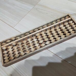 そろばん 算盤 昭和レトロ 木製 アンティーク 古道具 ビンテージ 当時物