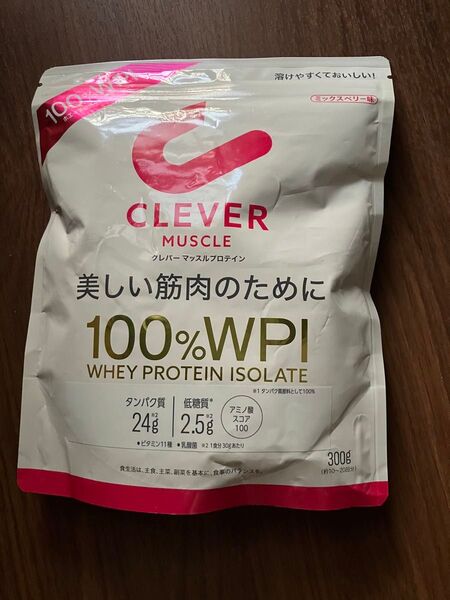 クレバー マッスル プロテイン ミックスベリー味 300g