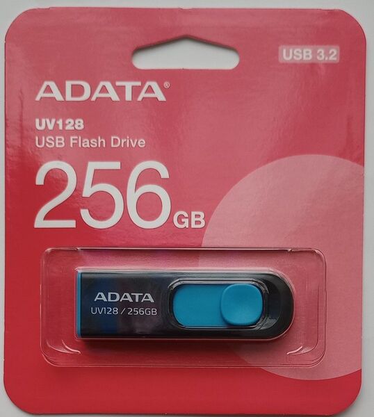 ADATA エイデータ USBメモリ 256GB AUV128 USB 3.2 Gen 1