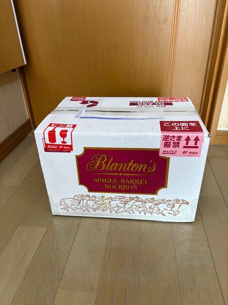 ブラントンシングルバレルバーボン、1箱6本
