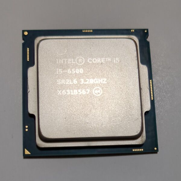 CPU Intel Core i5 6500 3.2GHz 4コア4スレッド SkyLake PCパーツ インテル 動作確認済み