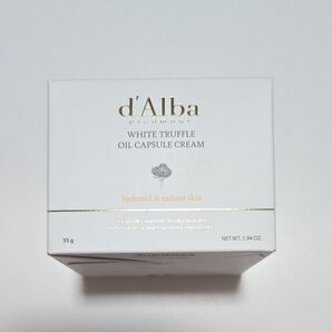 新品未使用 d'Alba ダルバ ホワイトトリュフオイルカプセルクリーム 55g