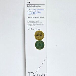 新品未使用 VT ブイティコスメティックス TXトーニング 美容液 エッセンス 1000ショット