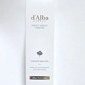 新品未使用 d'Alba ダルバ ファーストスプレーセラム 100ml エッセンス