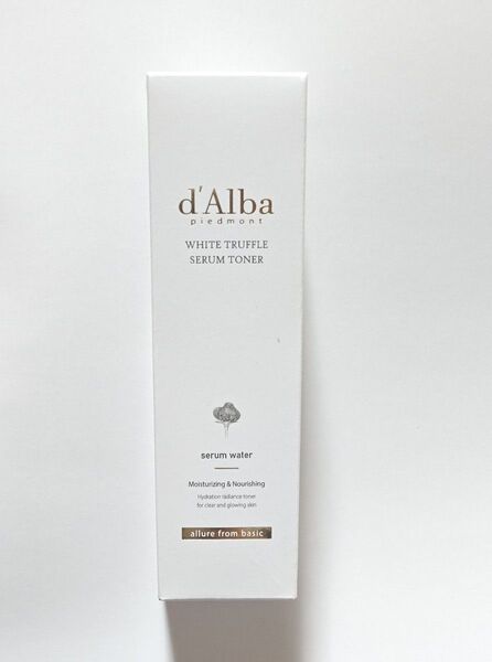 新品未使用 d'Alba ダルバ ホワイトトリュフモイスチャライジングセラムトナー