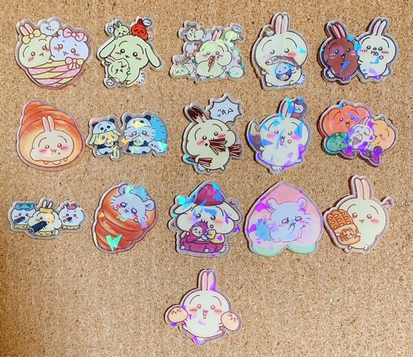 アクリルパーツ 4cm ☆☆☆レーザー