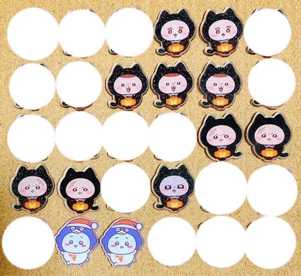 アクリルパーツ 4cm ★★★ラメ