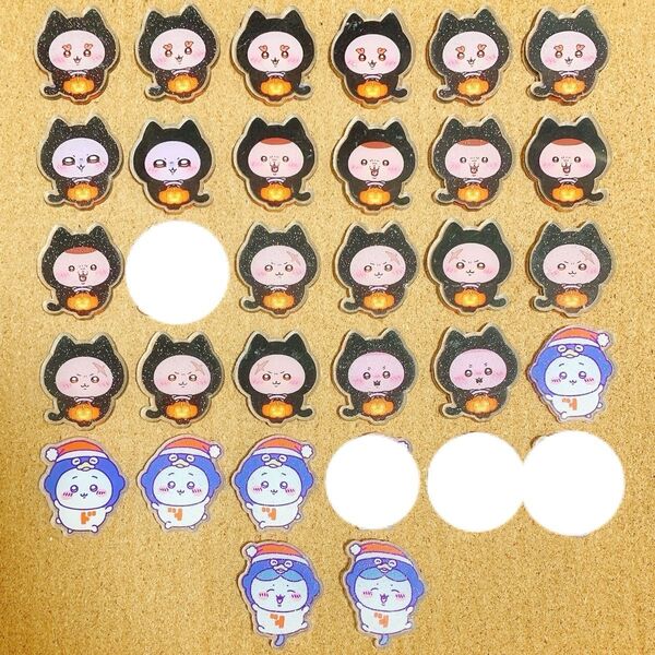アクリルパーツ 4cm ★★★ラメ